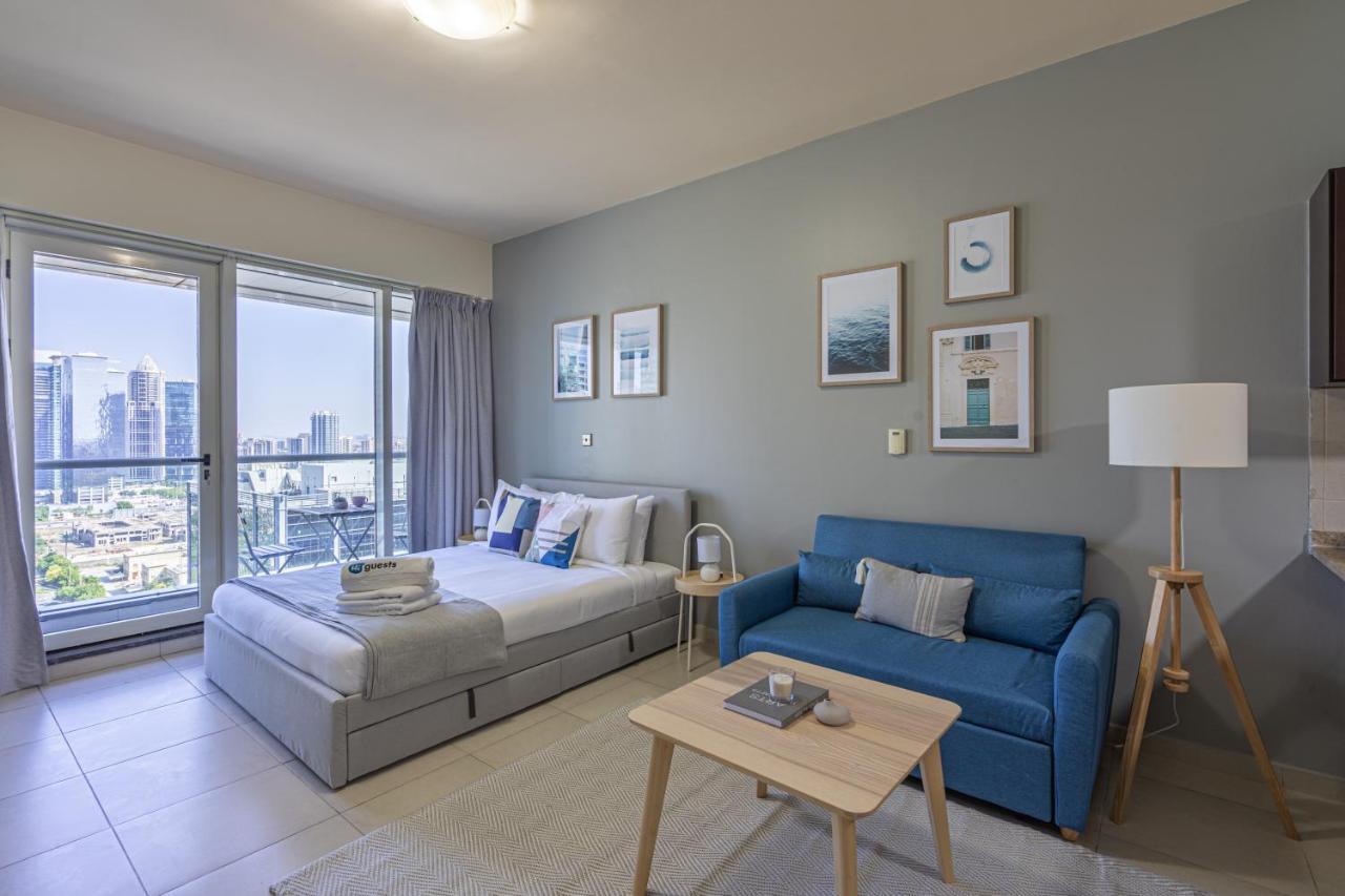 Higuests - Modern Studio With Incredible City Skyline View Dubai Esterno foto