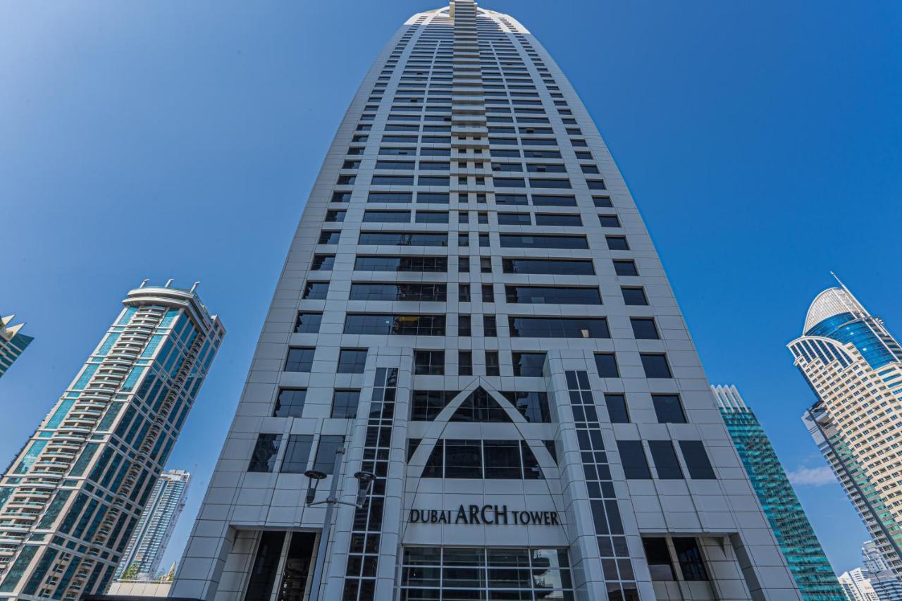 Higuests - Modern Studio With Incredible City Skyline View Dubai Esterno foto